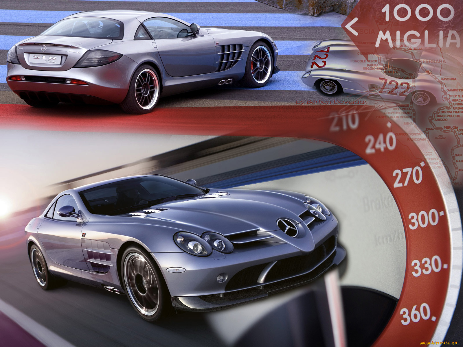 slr, 722, , mercedes, benz